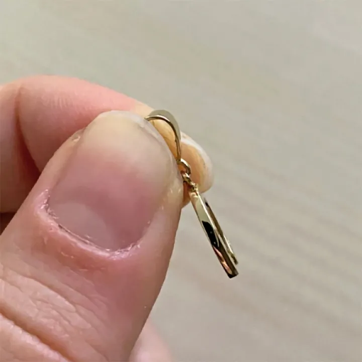 14 Ayar Altın At Nalı Kolye Ucu