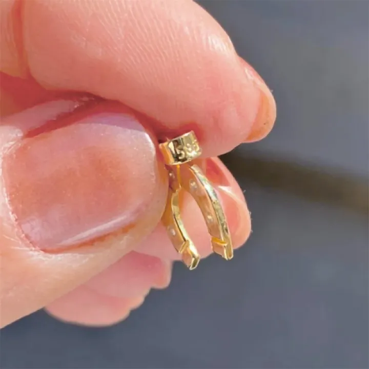 14 Ayar Altın At Nalı Kolye Ucu