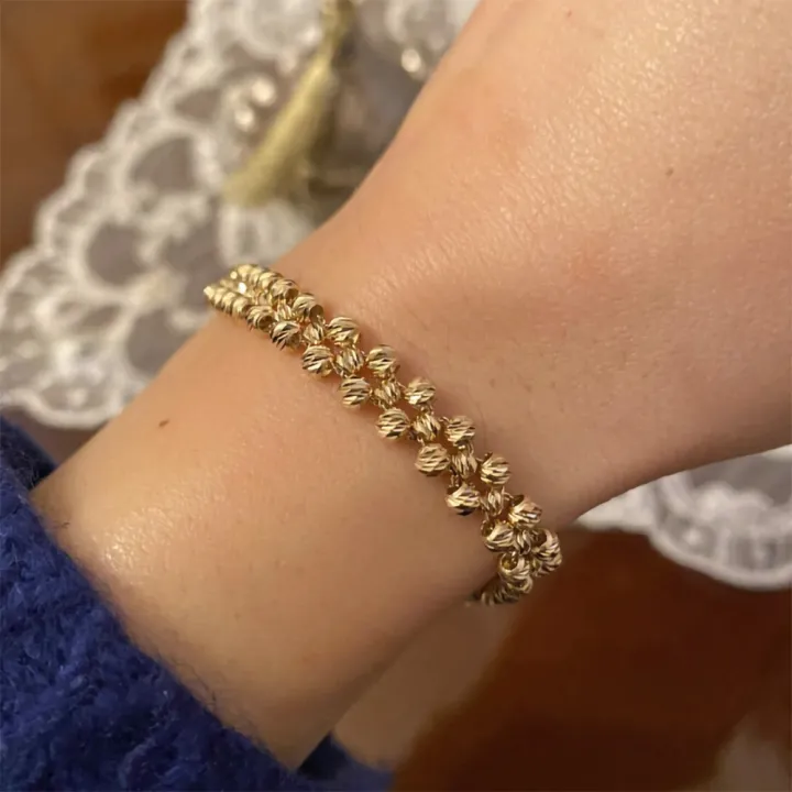 14 Ayar Altın Dorika Aşk Sarmalı Bileklik