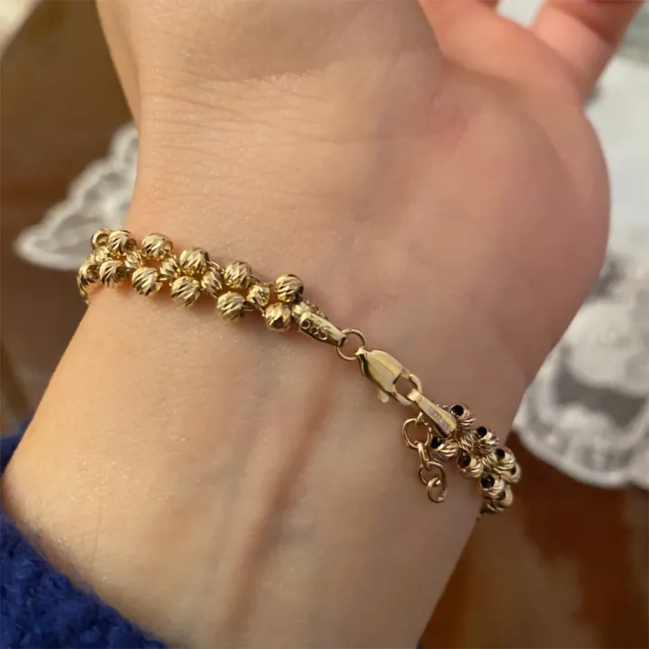 14 Ayar Altın Dorika Aşk Sarmalı Bileklik