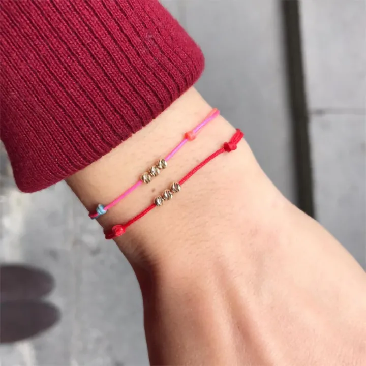 14 Ayar Altın 3 Top Dorika Bileklik