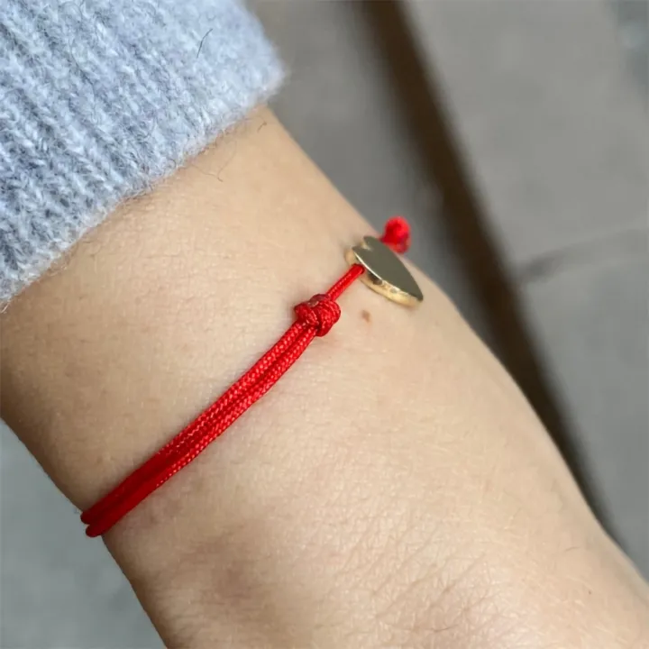 14 Ayar Altın Kalp Bileklik