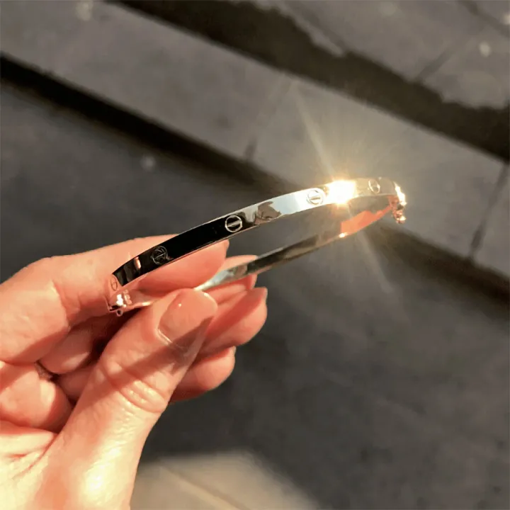 14 Ayar Altın Kelepçe Bileklik - 5mm