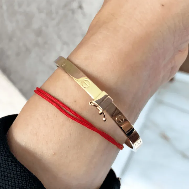 14 Ayar Altın Kelepçe Bileklik - 5mm