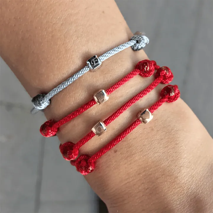 14 Ayar Altın Tek Küp Bileklik - 4mm