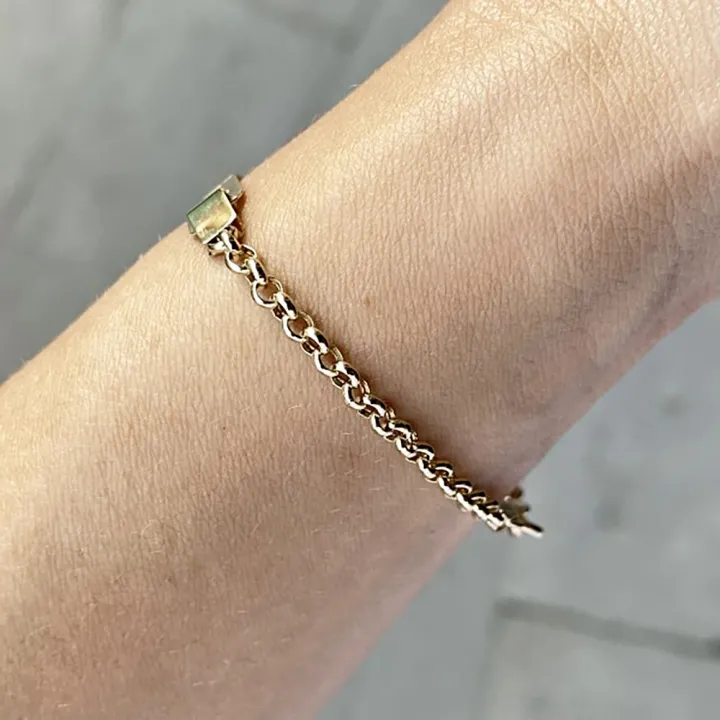 14 Ayar Altın Bebek Künyesi