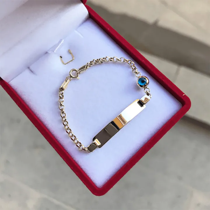 14 Ayar Altın Bebek Künyesi