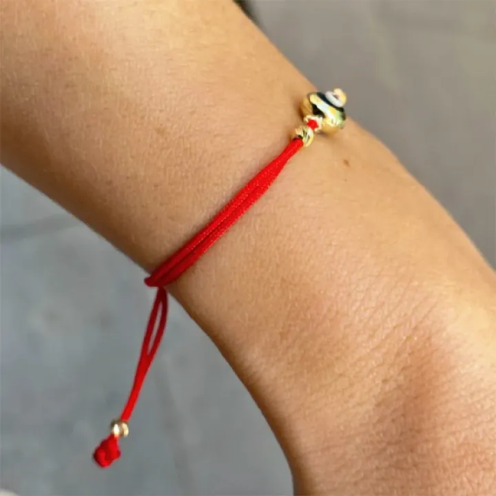 14 Ayar Altın Mavi Göz Bileklik