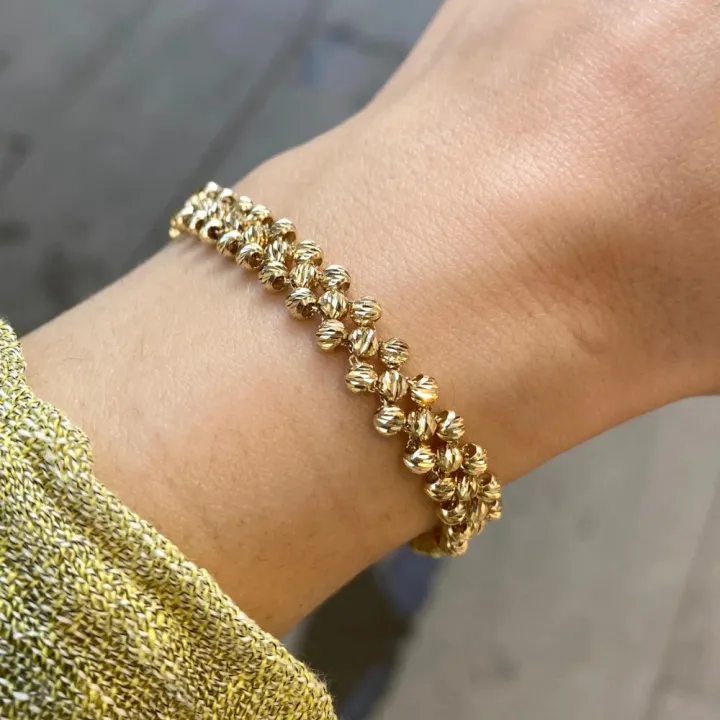 14 Ayar Altın Dorika Aşk Sarmalı Bileklik