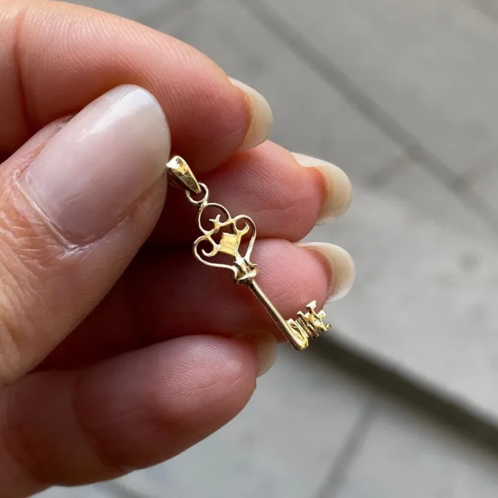 14 Ayar Altın Anahtar Kolye Ucu