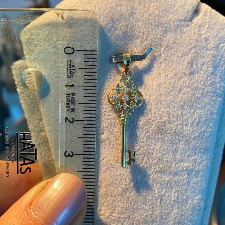 14 Ayar Altın Anahtar Kolye Ucu