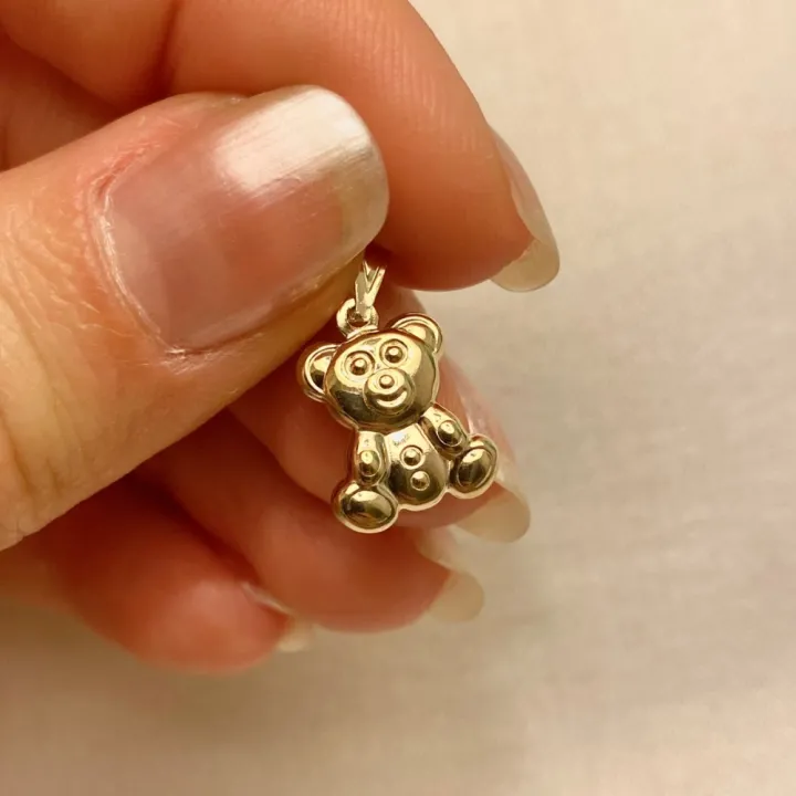 14 Ayar Altın Ayıcık Kolye Ucu