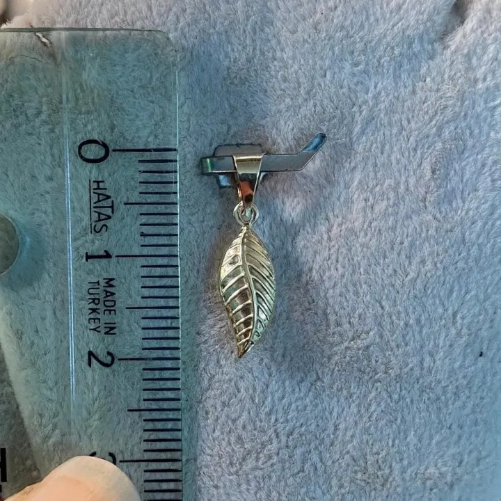 14 Ayar Altın Yaprak Kolye Ucu