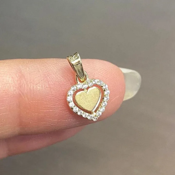 14 Ayar Altın Kalp Kolye Ucu