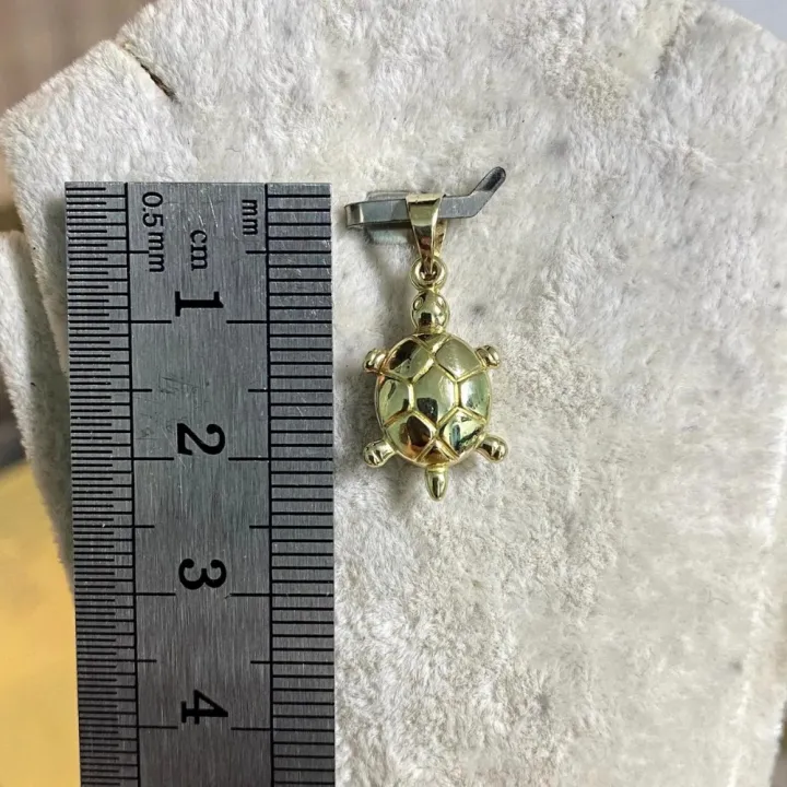 14 Ayar Altın Kaplumbağa Kolye Ucu