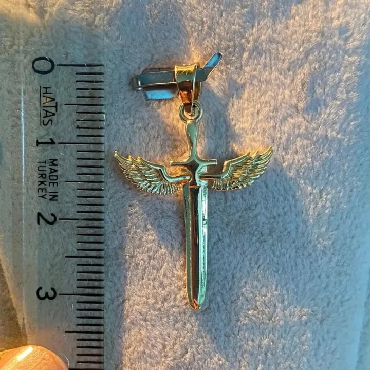 14 Ayar Altın Kılıç Kolye Ucu