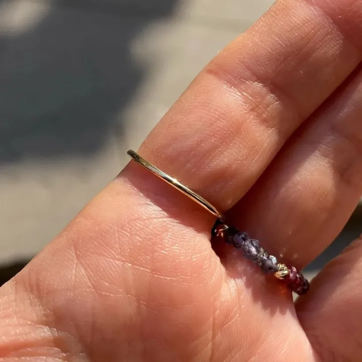 14 Ayar Altın Top Yüzük - 4mm