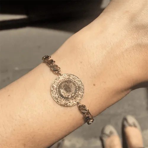 14-22 Ayar Altın Çeyrek Altın Bileklik