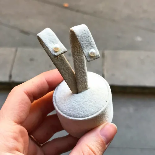 14 Ayar Altın XS Boy İnci Küpe