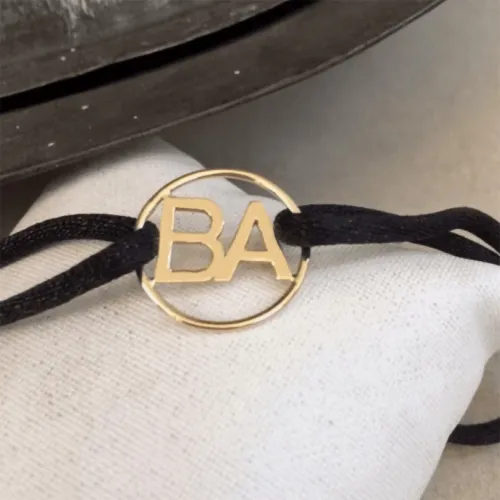 Çember Harf Bileklik - 2 Harf