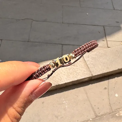 Dorika İpli 2 Küp Bileklik - 5mm