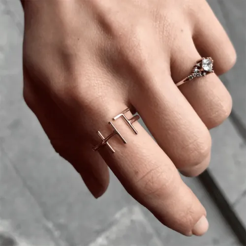 Harf Yüzük - 2 Harf