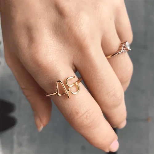 Tel Kıvırma Sayı Yüzük