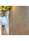 3D Harf Kolye