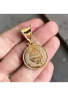 22 Ayar Altın Ata Lira Kolye Ucu