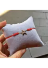 14 Ayar Altın Yıldız Makrome Bileklik