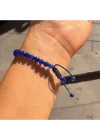 14 Ayar Altın Lacivert Quartz Taşlı Bileklik