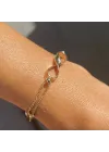 14 Ayar Altın Sonsuz Bileklik