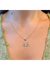 14 Ayar Altın Lotus Kolye Ucu