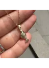 14 Ayar Altın Balık Kolye Ucu