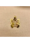 14 Ayar Altın Kelebek Kolye Ucu