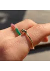14 Ayar Altın Top Yüzük - 4mm