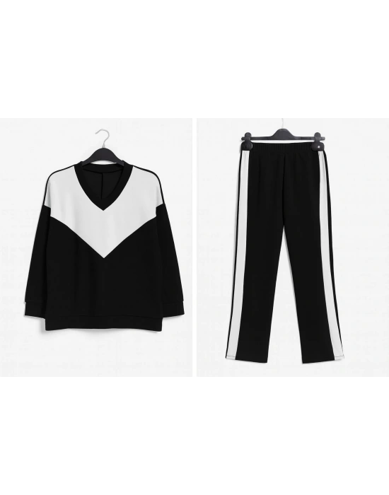 Modal Kumaş Büyük Beden Uyumlu Kadın Takım