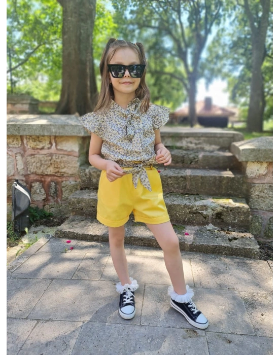 Poplin Kız Çocuk Alt Üst Takım