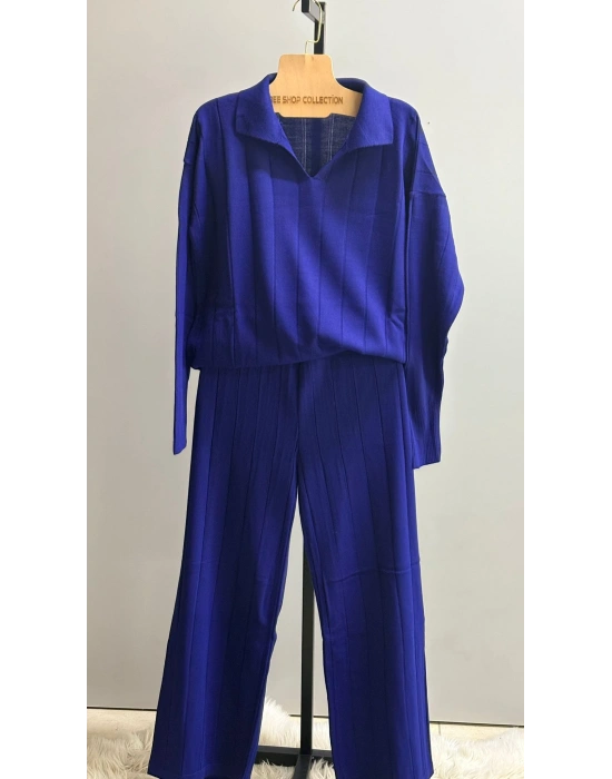 Standart Beden Polo Yaka Triko Takım