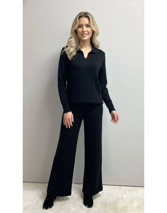 Standart Beden Polo Yaka Triko Takım