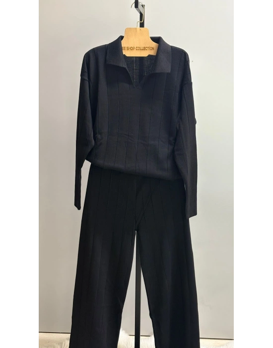 Standart Beden Polo Yaka Triko Takım