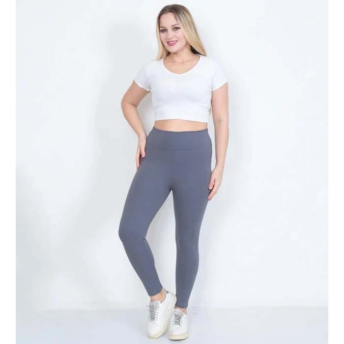 Fitilli İçi Pamuklu Kadın Tayt