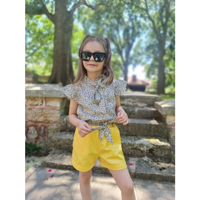 Poplin Kız Çocuk Alt Üst Takım