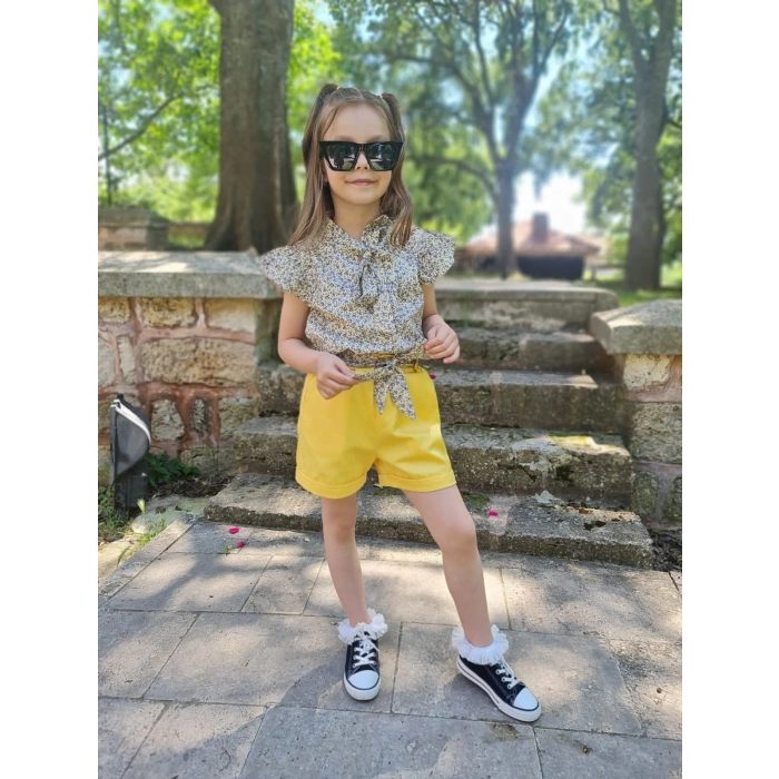 Poplin Kız Çocuk Alt Üst Takım