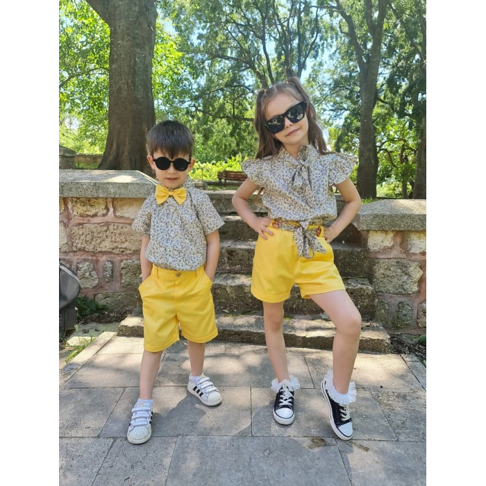 Poplin Kız Çocuk Alt Üst Takım