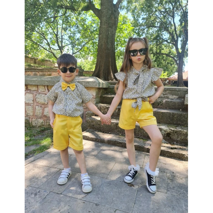 Poplin Kız Çocuk Alt Üst Takım