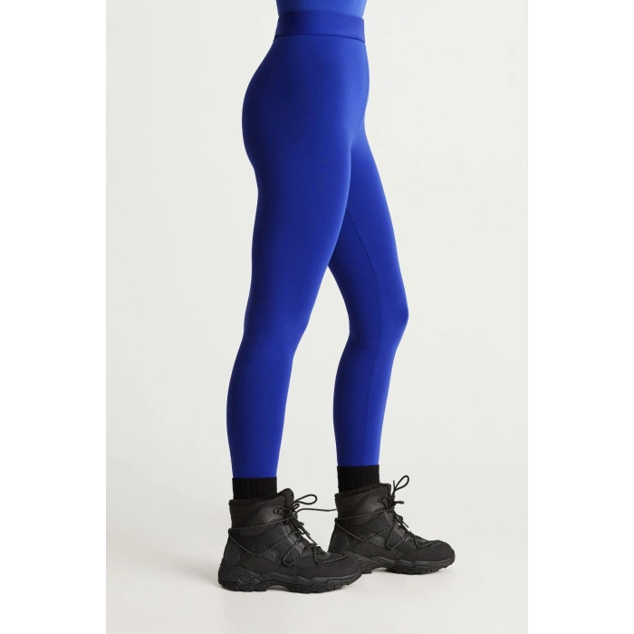 Yüksek Bel Toparlayıcı Şardonlu Tayt