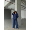 Müslin Gömlek Pantolon Takım Lacivert