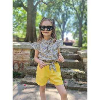 Poplin Kız Çocuk Alt Üst Takım