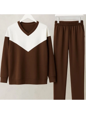 Modal Kumaş Büyük Beden Uyumlu Kadın Takım